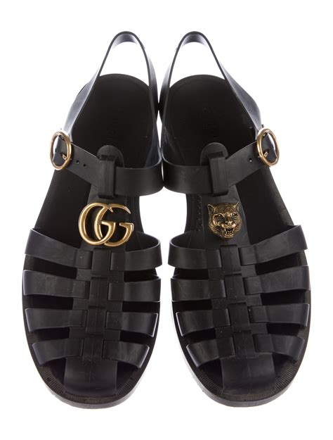 sandalias gucci hombre|authentic gucci sandals women.